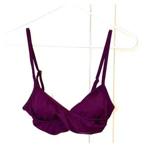 Venus plum colored bikini